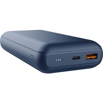 Trust Redoh - Powerbank - 20.000 mAh - USB A/USB C - Quick Charge - Blauw