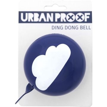 URBAN PROOF Ding Dong - Fietsbel - 80 mm - Wolk Blauw