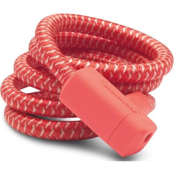 Urban Proof kabelslot braided 15mm 150cm Kreeft rood - UP400391