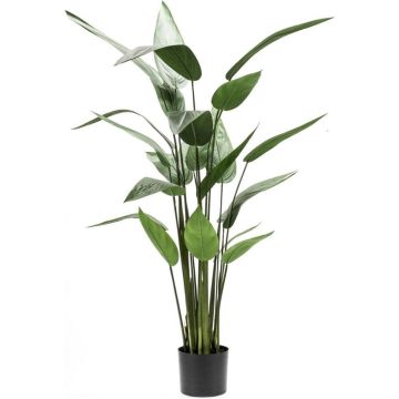 Emerald Kunstplant heliconia plant groen 125 cm 419837