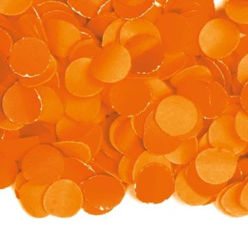 Folat - Confetti Oranje (100 gr) - Halloween - Halloween Decoratie - Halloween Versiering