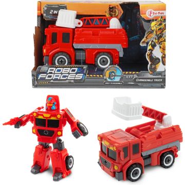 Toi-Toys - Roboforces veranderrobot brandweerauto