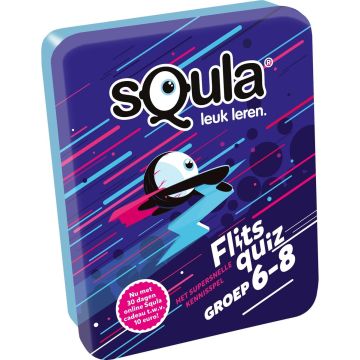 sQula flitsquiz groep 6-7-8 - Educatief Kaartspel