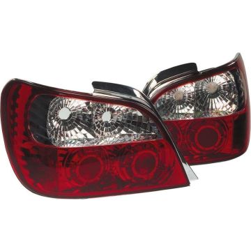 AutoStyle Set Achterlichten passend voor Subaru Impreza 2000-2003 - Rood/Helder