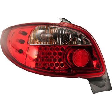 AutoStyle Set LED Achterlichten passend voor Peugeot 206 excl. CC/SW - Rood/Helder