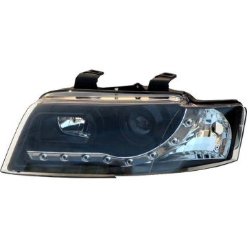 AutoStyle Set Koplampen DRL-Look Audi A4 8E/B6 2001-2004 - Zwart