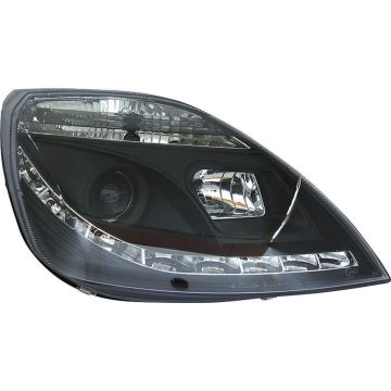 AutoStyle Set Koplampen DRL-Look passend voor Ford Fiesta VI 2002-2008 - Zwart