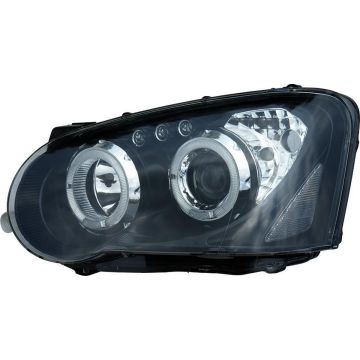 AutoStyle Set Koplampen passend voor Subaru Impreza 2003-2005 - Zwart - incl. Angel-Eyes