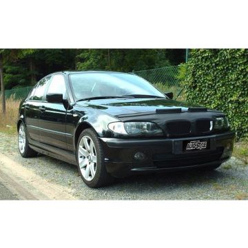 AutoStyle Motorkapsteenslaghoes BMW 3 serie E46 sedan/touring 2001-2005 zwart