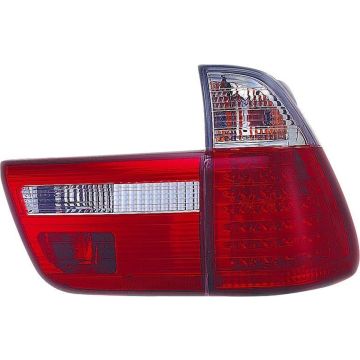 AutoStyle Set LED Achterlichten passend voor BMW X5 E53 2000-2002 - Rood/Helder