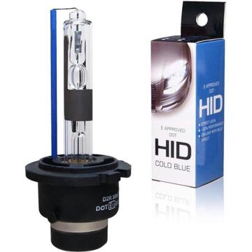 Blanco HID-Xenon lamp D2R 5000K + E-Keur, 1 stuk
