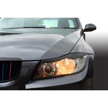 Motordrome Koplampspoilers passend voor BMW 3-Serie E90/E91 Sedan/Touring 2005-2012 (ABS)