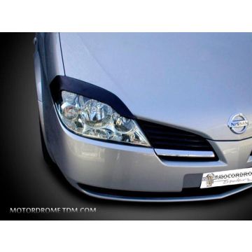 Motordrome Koplampspoilers passend voor Nissan Primera 2002-2006 (ABS)