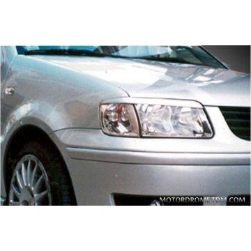 Motordrome Koplampspoilers passend voor Volkswagen Polo 6N2 1999-2001 (ABS)
