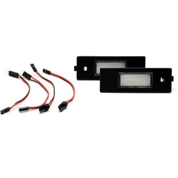 AutoStyle Set pasklare LED nummerplaat verlichting passend voor Mini Clubman R55/Countryman R60/Paceman R61