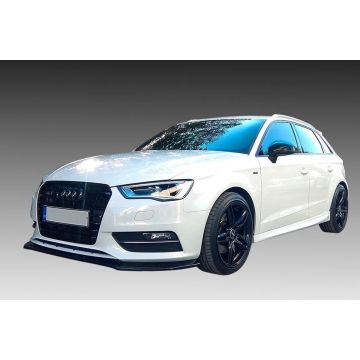 Motordrome Voorspoiler passend voor Audi A3 (8V) Sportback/HB/Sedan/Cabrio 2012-2016 (ABS)