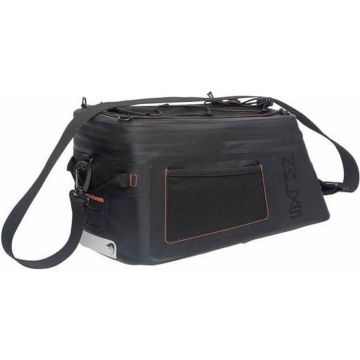 New Looxs Varo Trunkbag Racktime Bagagedragertas - 100% Waterdicht - Fietstas bagagedrager achter - 15 liter - Zwart