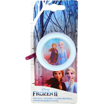 Disney Frozen 2 Fietsbel - Meisjes - Licht Blauw Paars