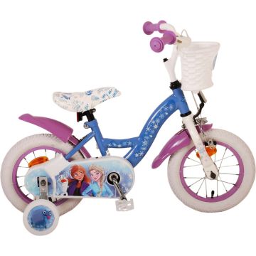 Disney Frozen 2 Kinderfiets - Meisjes - 12 inch - Blauw/Paars