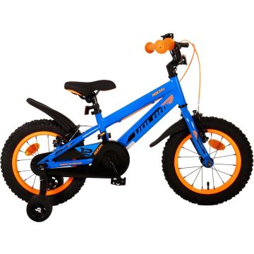 Volare Rocky Kinderfiets - Jongens - 14 inch - Blauw - Twee handremmen