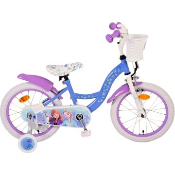 Disney Frozen 2 Kinderfiets - Meisjes - 16 inch - Blauw/Paars