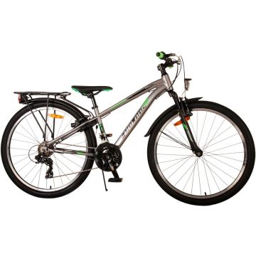 Volare Cross Kinderfiets - Jongens - 26 inch - Grijs - 18 versnellingen - Twee handremmen