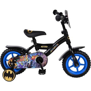 Batman Kinderfiets - Jongens - 10 inch - Zwart - Doortrapper