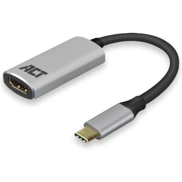 USB-C naar HDMI adapter met aluminium behuizing - 4K - ACT AC7010