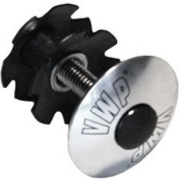 Vwp Balhoofdplug 1 1/8 Inch Zilver