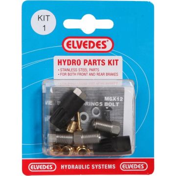 Elvedes Hydro Parts Kit 1 Voor Hydraulische Remslang 2011012