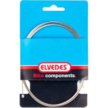 Elvedes Binnenkabel Rem Achter 6412 Rvs 2250 Mm Zilver