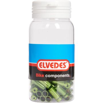 Elvedes kabelhoedje 5mm sealed groen (50x) alum. ELV2012005