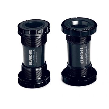 Elvedes Bottom Bracket Shimano Kunststof/staal 68 Mm Zwart 24 Mm