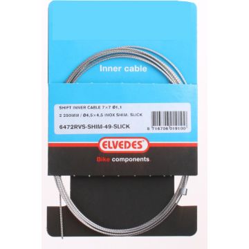 Elvedes Shimano Versnellingsbinnenkabel 225 Cm X 1,1 Mm