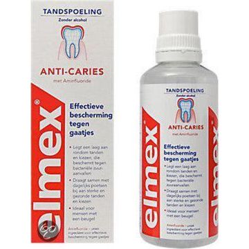 Elmex Anti-Cariës met Aminfluoride Tandspoeling 400 ml