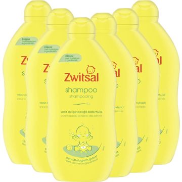 6x Zwitsal Shampoo 500 ml