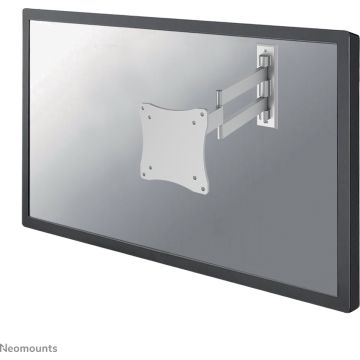 NewStar FPMA-W830 - Muurmontage voor LCD-scherm (full-motion) - zilver - schermgrootte: 10-27