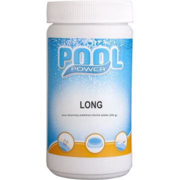 Pool Power Chloortabletten Long 200gr. - 1kg