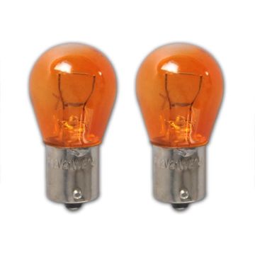 Pro Plus Autolamp - 12 Volt - 21 Watt - BA15S - Oranje - 2 stuks