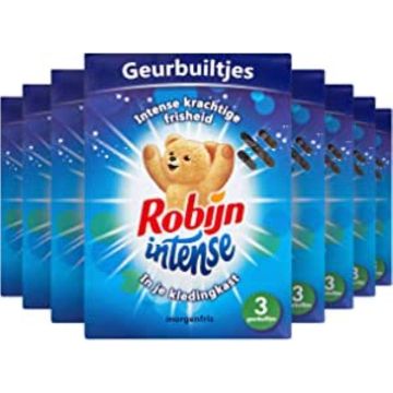 Robijn Morgenfris - 8 x 3 st - Geurbuiltjes - Voordeelverpakking