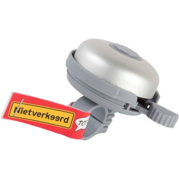 Fietsbel import zilver