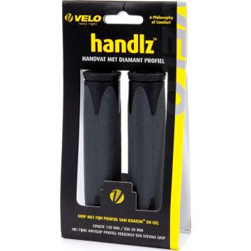 Velo Handvatten 130 Mm Tpe Grijs Per Set