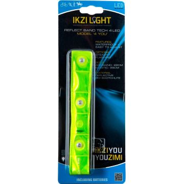 IKZI-Light reflecterende armband met 4-LED 1460404