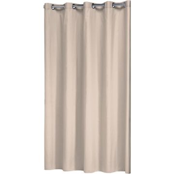 Sealskin Coloris Douchegordijn 180x200 cm - Polyester / Katoen - Beige