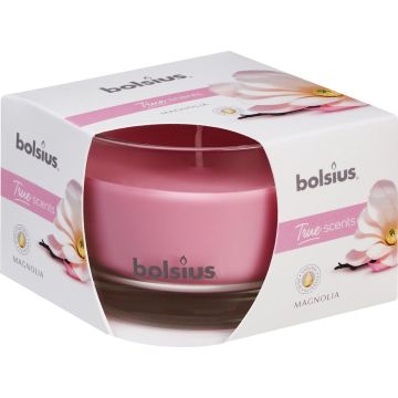 Bolsius Geurkaars in Glas True Scents Magnolia