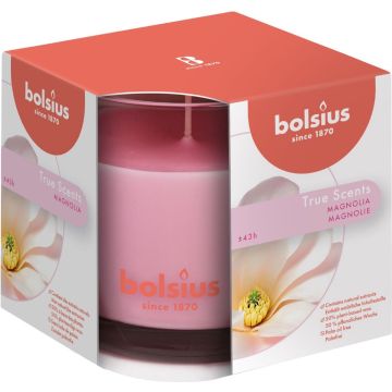 Bolsius Geurkaars True Scents Magnolia - 9.5 cm / ø 9.5 cm