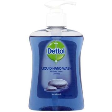 3 Stuks Dettol Anti Bacteriële Handzeep Pomp Sea Minerals 250ML