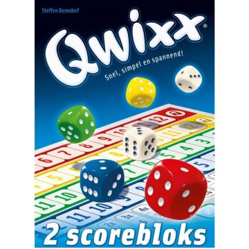 Qwixx Blocks - Dobbelspel - 2 Scoreblocks - Uitbreiding