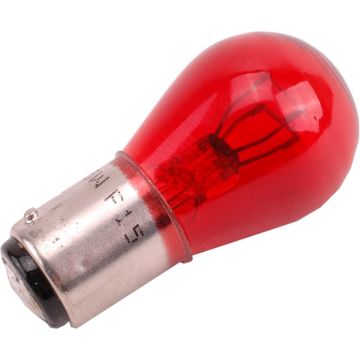 Lamp 12V-21/5W BAY15D rood