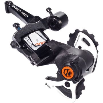 Achterderailleur down-hill 7-speed Box Components One met korte kooi - zwart